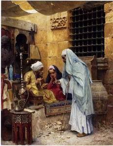 unknow artist Arab or Arabic people and life. Orientalism oil paintings 167 oil painting picture